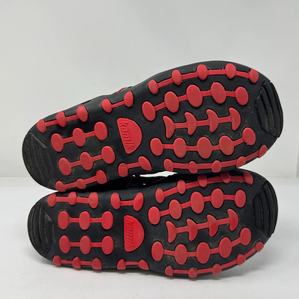 Kamik Crab Sporty Outdoor Water Shoes Gray Red Boys Size 5